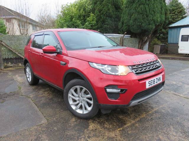 Land Rover Discovery Sport 2.0 Si4 240 SE Tech 5dr Auto Estate Petrol Red